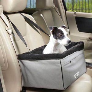 Sightseer II Pet Car Seat Dog Cat Travel Carriers Removable Sherpa Lining Folds