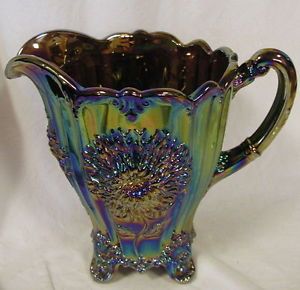 Carnival Glass Water Pitcher