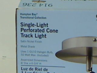 Hampton Bay Mya 1 Light Track Lighting Monospot 914236