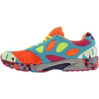 Asics Gel Noosa Tri 7 Mens Size Running Shoes Multi Color Neon Orange Turquoise