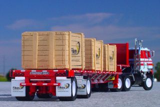 Super Sale DCP Fikes Truck Line IH Transtar Transcraft Dropdeck Load 31897