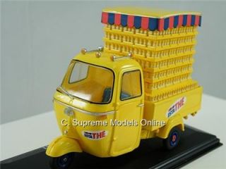 Piaggio Ape D500 Estathe 1967 1 32nd Scale Yellow Crates Issue Mint K8967Q