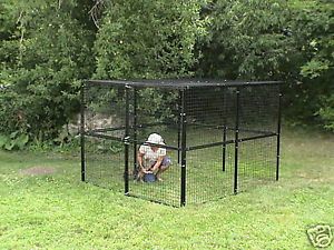 8'x8'x6'H w Top Cat Dog Cage Pen Crate Kennel Free SHIP