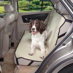 Cruising Companion Classic Dog Car Pet Auto Van Bench Seat Cover Khaki or Black