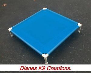 Outside Dog Bed Cot Raised Dog Bed Orthopedic Dog Bed 6 Colors 36x36x8 Mesh