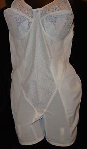 Vintage All in One ll Open Crotch Girdle w Garter Tabs 42D New Sexy
