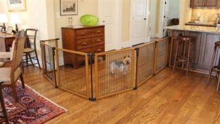Cardinal Perfect Fit All in One Dog Pet Puppy Gate Playpen Pen Play Yard PFPG