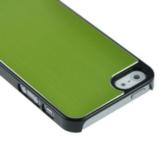 Green Brushed Metal Aluminum Hard Case for iPhone 5 5g 6th