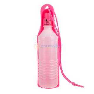 250ml 500ml Collapsible Pet Dog Cat Travel Water Bottle Outdoor Fountain Feeder
