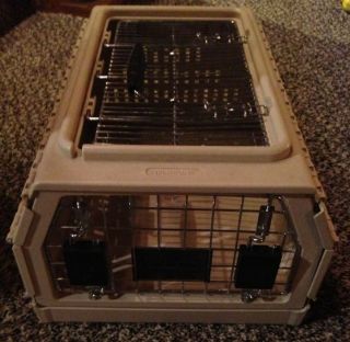 Nylabone Travel Collapsible Carrier Folding Pet Dog Cat Crate Kennel