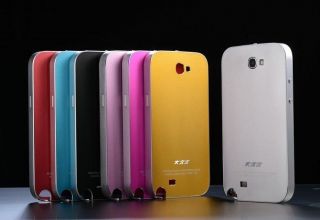 Luxury Ultra Thin All Metal Aluminum Case Cover for Samsung Galaxy NOTE2II N7100