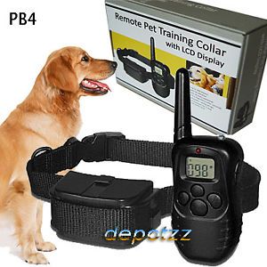 Remote Dog Training Collar Anti Bark Obedience Trainer