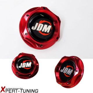 Red Twist on JDM Engine Oil Filler Cover Cap for Honda Civic FA Acura Integra