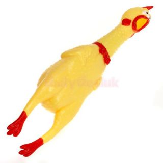 Rubber Shrilling Chicken Pet Dog Puppy Doggie Toy Screaming Toy New