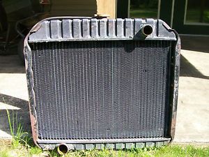 Original Ford Engine Motor Cooling Radiator with Core Complete No Leaks