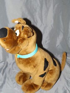 Large Plush Talking Scooby Doo Dog Stuffed Animal Toy 14" Scoobydoo Works