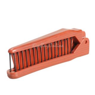 K1BO Pro Salon Anti Static Combing Folding Hairdressing Hair Brush Comb