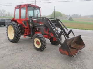 Belarus 572 Tractor with Cab Loader 18 Gear Diesel 4x4 1700 Hours 