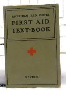 1940 American Red Cross First Aid Text Book VGC
