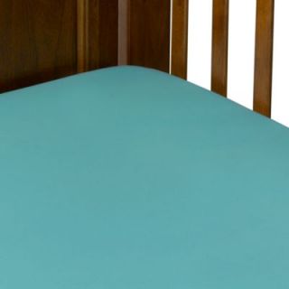TL Care® 100% Cotton Jersey Crib Sheet in Turquoise