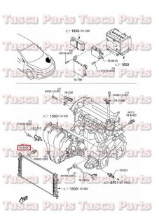 Brand New Engine Coolant Temperature Sensor Unit Mazda B593 18 840A