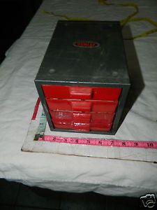Industrial Drawers Vintage Metal Tool Box Chest Lot Storage Art Tool Hardware