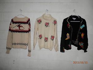 Wholesale Lot 50 Ugly Sweaters Thrift Store Bulk Resale Flea Market 1308