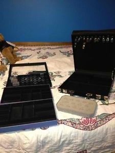 Jewelry Display Cases Portable Trade Shows Flea Markets Lot of 5 Nice