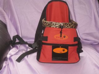 Pet Front Carrier Dog Puppy Carrier Color Red