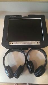 Audiovox 12" Portable LCD Color TV Monitor DVD Player
