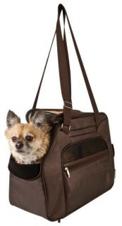 Pet Dog Cat Carrier Jet Setter Pet Tote 12lbs Brown Great New Item