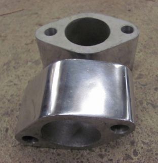 Polished Aluminum Chevy Short to Long Water Pump Spacers Rod