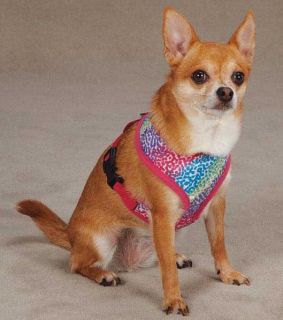 Soft Fabric Confetti Print Dog Harness Pet Harnesses East Side Collection