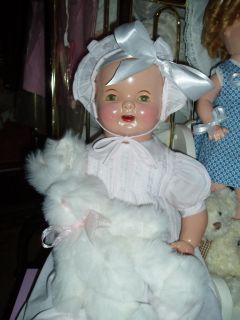 Beautiful 1930's American Character Petite Composition Doll Huge 26" Excellent