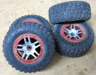 Traxxas Slash 4x4 Short Course Tires and Wheels
