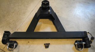 03 07 Hummer H2 Rear Mount Spare Tire Carrier
