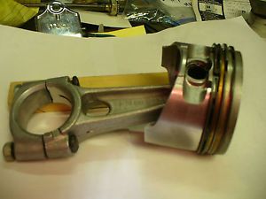 Onan Engine Piston Connecting Rod w Rings Bearing Cap VGC