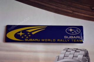 2 x STI Subaru Car Badge Sticker Emblem Impreza WRX Legacy