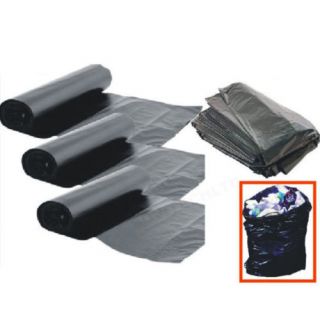 400 Large Heavy Duty Black Refuse Bags Sacks Bin Liners Bag 20 Roll Pack