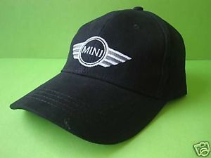 Mini Cooper BMW Black Baseball Cap Hat s Racing B