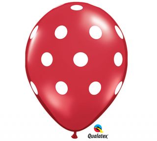 Big Polka Dots 11" Balloons Birthday Baby Shower Bridal