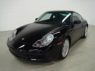 2000 Porsche 911 Black Black 43K Miles Carbon Interior 18" Wheels