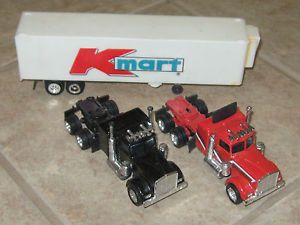 Vintage 1 32 Semi Tractors and Kmart Trailer