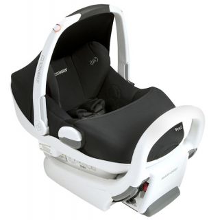 Maxi Cosi Prezi White Air Protect Infant Baby Car Seat w Base Devoted Black New