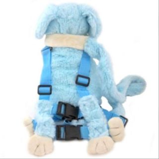 Blue Dog Kid's Safety Backpack Harness Leash