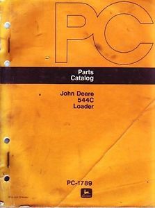 John Deere 544C Loader Parts Book Catalog Manual