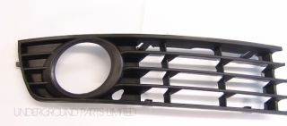 ★★ Audi A4 Right Drivers Side Lower Front Bumper Fog Light Grill Cover Trim Vent