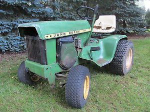 John Deere 110 Lawn Garden Tractor for Parts or Restoration