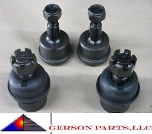 4 Upper Lower Ball Joints Dodge RAM 3500 2500 HD 03 09 4WD Only Ajustable Joint