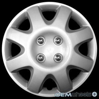 4 New Silver 14" Hub Caps Fits Hyundai SUV Car ABS Center Wheel Covers Set